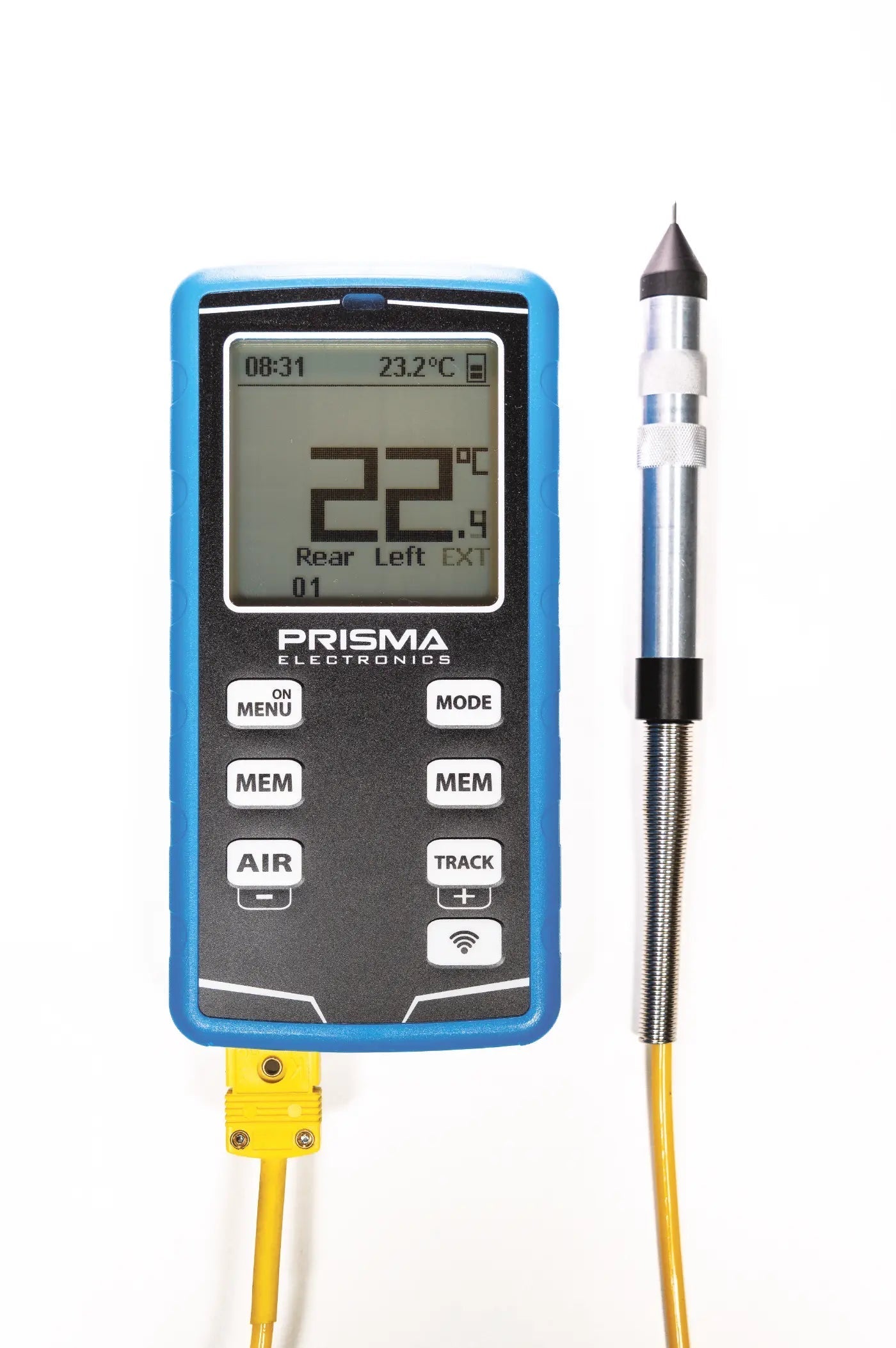 Prisma Digital Tyre Pyrometer With Needle Probe (With Case)